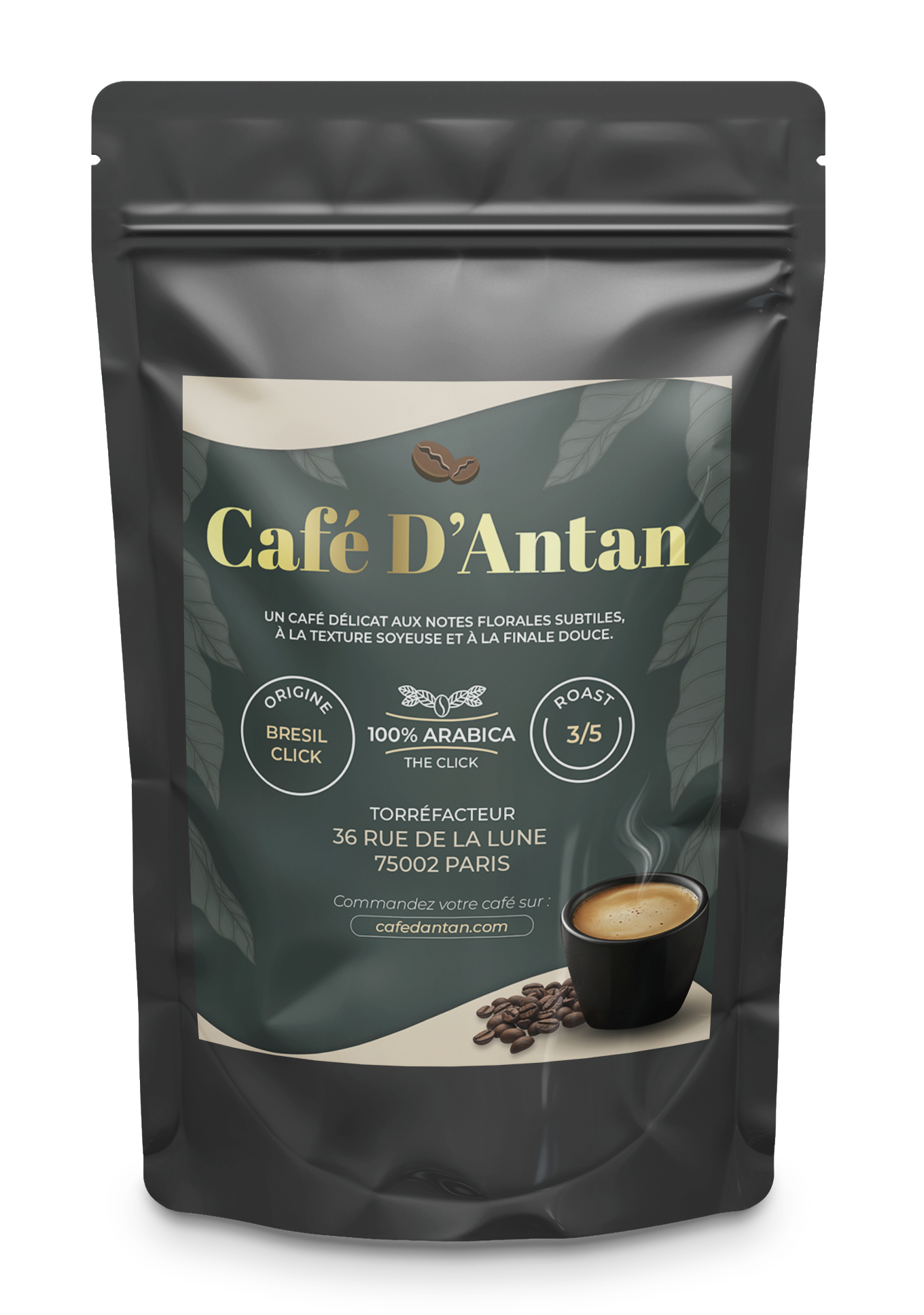 Café d’Antan — packaging